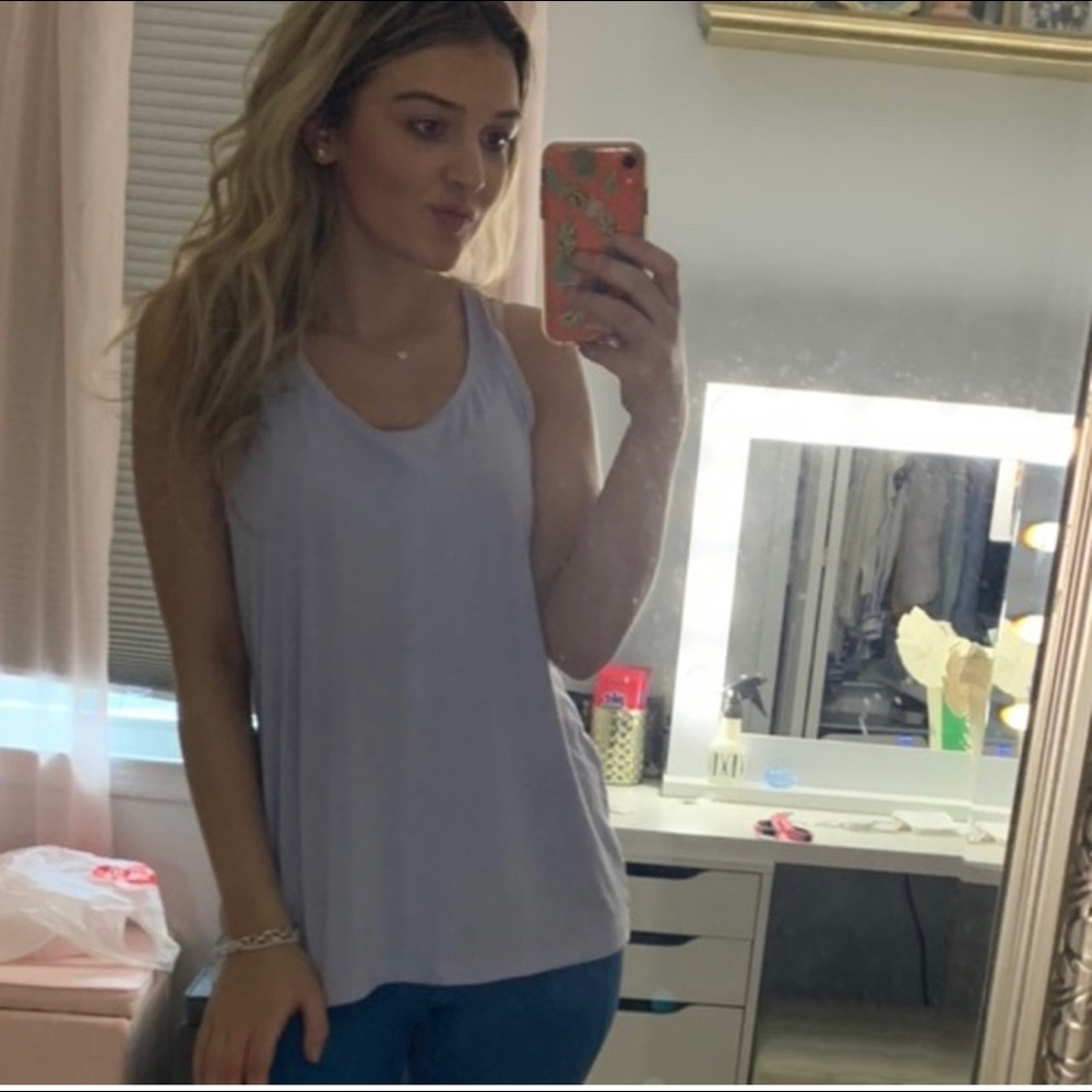 Blue tank